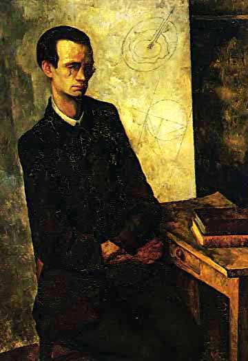 El Matem�tico. Diego Rivera,1918